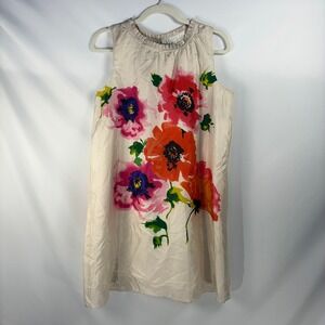 Rery 100% Silk Watercolor Floral Dress | Coquette, Modern Romantic, Princesscore